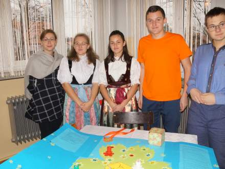 Konkurs o UE i gminie "Z tradycją do Europy" - ZS Pruchna